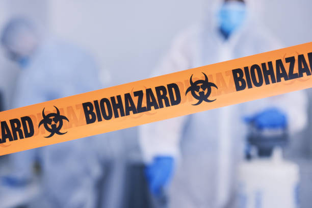 Professional Drug Lab Cleanup technician working in Highland Park, NJ